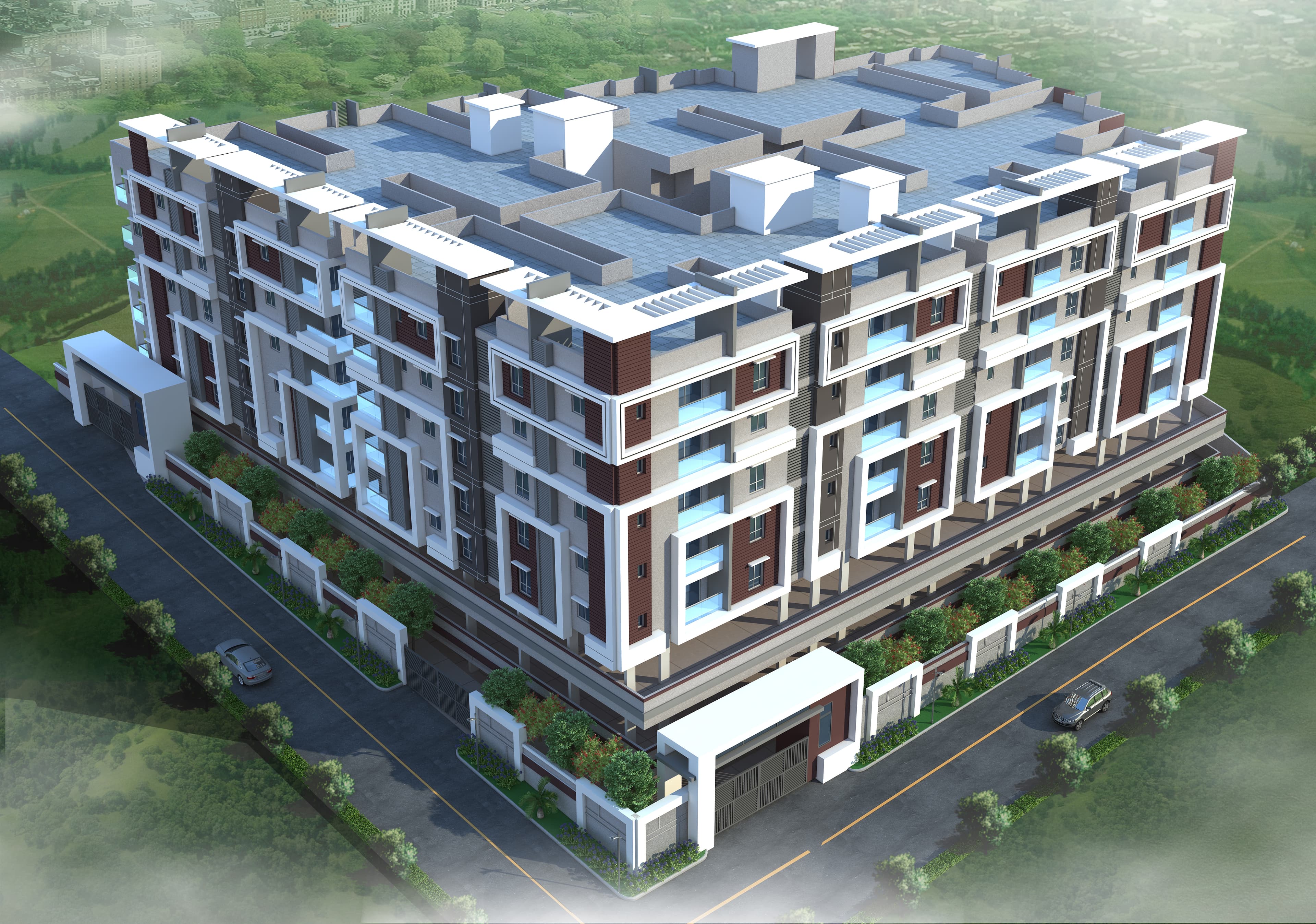 NLC Aroha bird view image